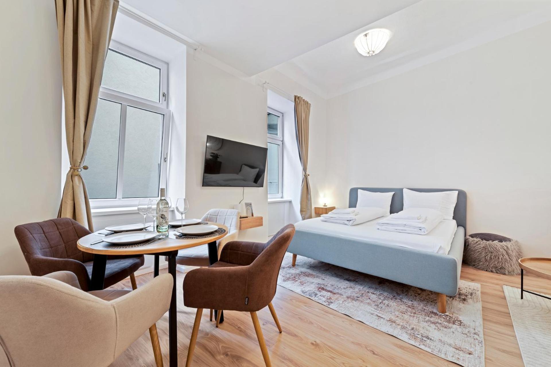 Cozy City Apartment - 15 Min To City-Centre - Contactless 24H Check-In Виена Екстериор снимка